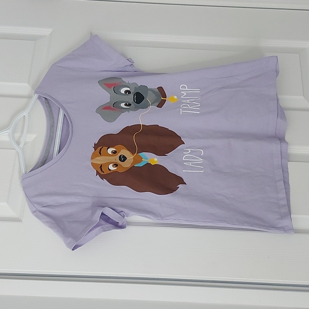 Disney Lady and the Tramp graphic tshirt